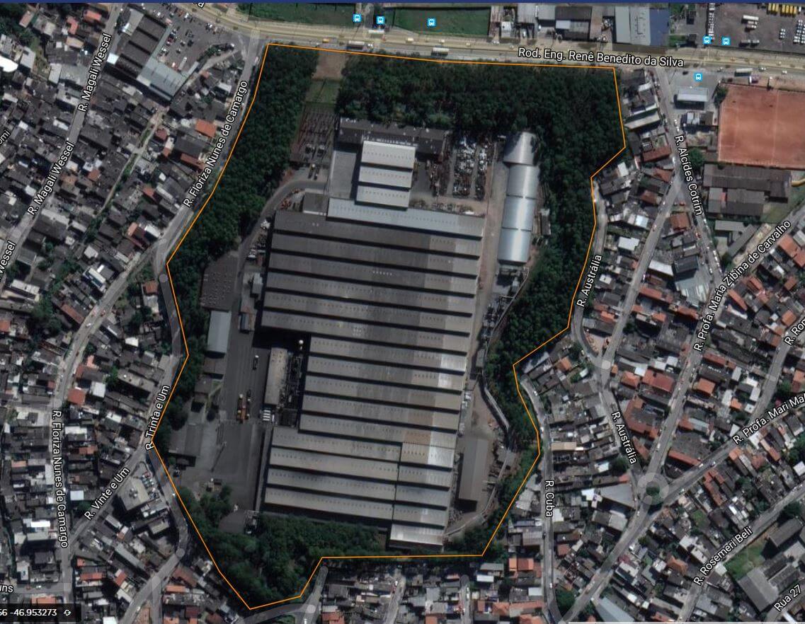 Avaliação de garantia financeira dos galpões industriais em concreto em Itapevi – SP.